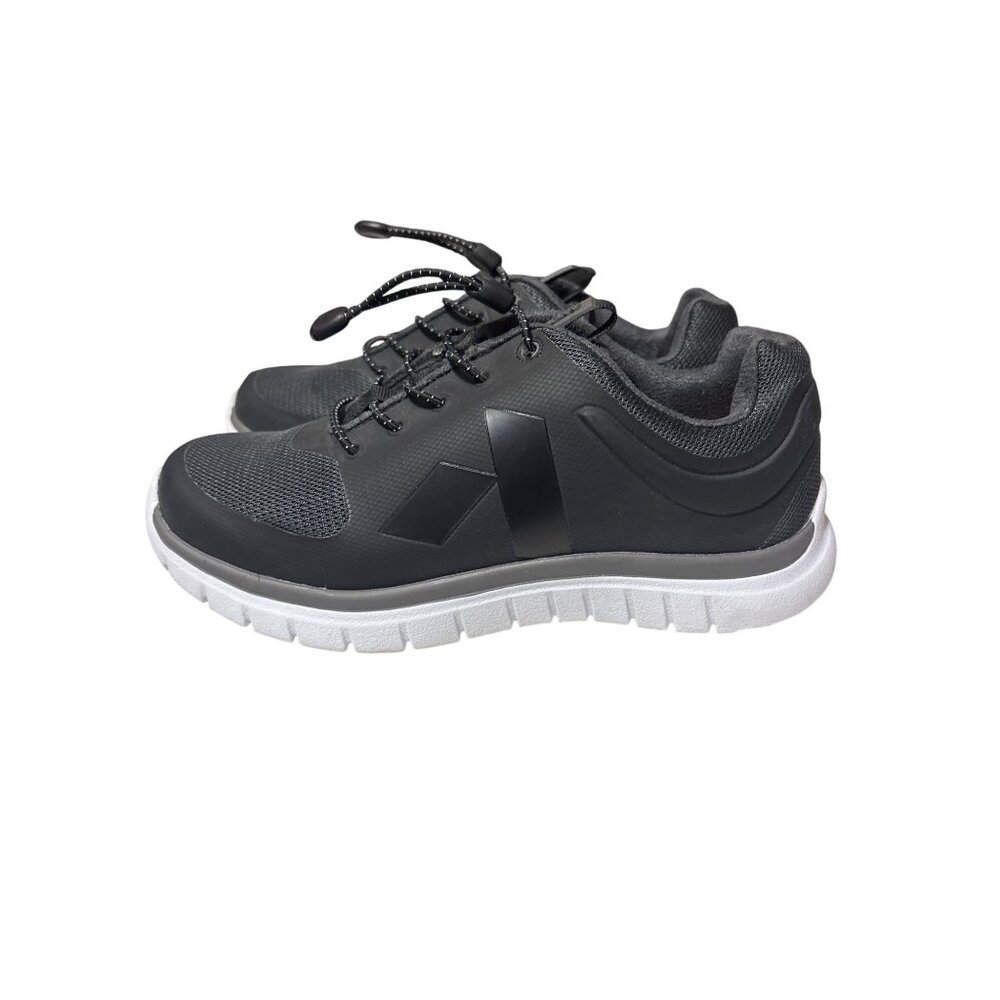 Anodyne No. 23 Lace-Up Black & White Orthopedic Sneakers 6Wide  For Women Lightw